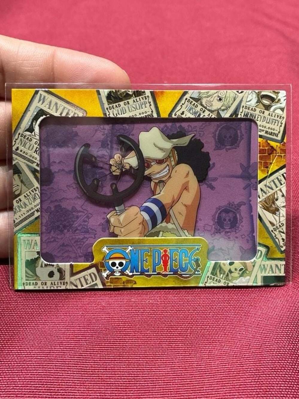 2024 One Piece Series 1 Cybercel Rare Usopp ONP-01-21 1st Edition